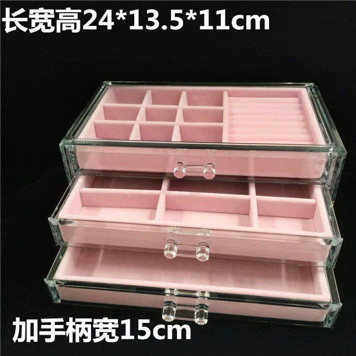 Transparent Acrylic Jewelry Storage Box