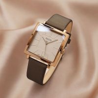 Womens watch 2022 new retro simple temperament light luxury fashion waterproof womens square