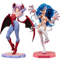 โมเดลตุ๊กตาฟิกเกอร์ อนิเมะ Darkstalkers Bishoujo Felicia Lilith Sexy Girl Vampire Morrigan Aensland ขนาด 26 ซม. ของเล่นสําหรับผู้ใหญ่