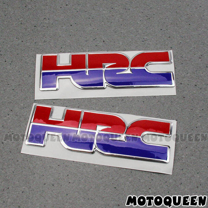 Motorcycle 3D Chrome CBR HRC LOGO Decals Fairing For Honda HRC CBR ...