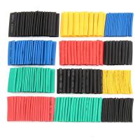 530pcs Heat Shrink Tubing Insulation Shrinkable Tube Assortment Electronic Polyolefin Ratio 2:1 Wrap Wire Cable Sleeve Kit Electrical Circuitry Parts