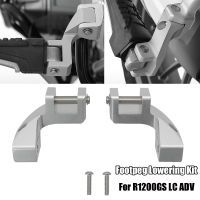 For BMW R1200GS LC 2013 To 2017 2018 R 1200 GS LC ADV 2014 To 2018 R1200GS LC Foot Peg Motorcycle Passenger Footpeg Lowering Kit