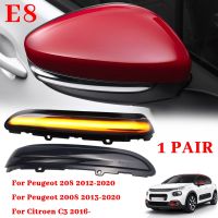 Side Mirror Dynamic Blinker LED Turn Signal Light For Peugeot 208 2012-2020 2008 2013-2020 For Citroen C3 2016 C4 Cactus 2018-21