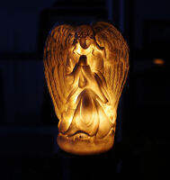 Solar Fairy Lights Outdoor Angel Night Lamp Led Lawn Waterproof Yard Lighting Landscape Lighting Goddess of Peace Decor Church