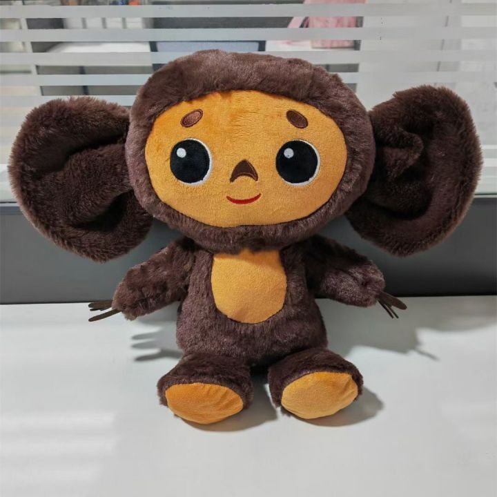 hot-สินค้าใหม่ข้ามพรมแดนตุ๊กตาลิงหูใหญ่-cheburashka-monkey-plush-ตุ๊กตาของเล่นยัดนุ่น