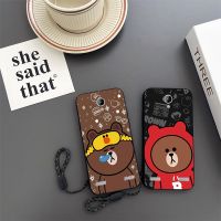 ZTE เบลด L210เคส A520 A512 A521 A610 A910 L7 L8 L9เคสโทรศัพท์การ์ตูนหมีสีน้ำตาลกันกระแทก