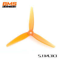 HQProp BMS Racing Prop 5.1*4.3*3 Propeller 2CW+2CCW 5mm Shaft For FPV Racing RC Drone Parts Props Replacement Toys Accessories