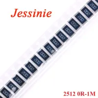 50PCS 2512 SMD Chip Resistor 5% 1W 0R 1M R001 R010 R100 R020 0R 1R 10R 100R 1K 10K 100K 510R 1M 510 470 470R 471 ohm