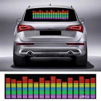 [ANYA Auto Parts] Music Beat Rhythm ไฟกระจกรถยนต์ Led Ambient Light Auto ภายใน Sound Sensor Rgb Neon โคมไฟตกแต่งรถอุปกรณ์เสริม