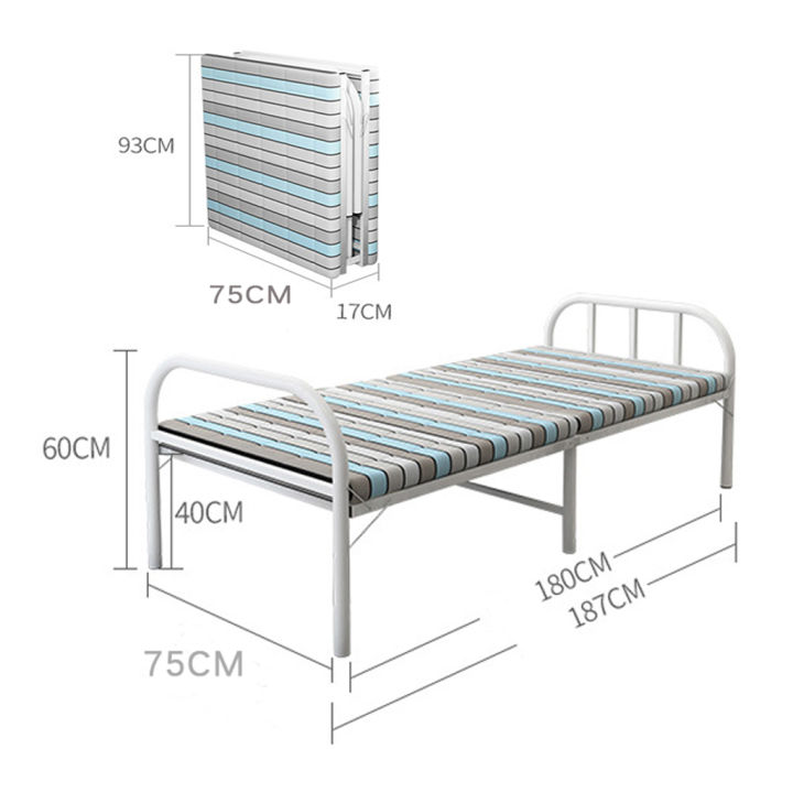 bleen-house-เตียง-เตียงเสริม-เตียงเหล็ก-เตียงนอนพับได้-เตียงนอน-เตียงพับ-fold-bed-extra-bed