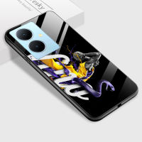 เคส PMP Y78เคสสำหรับ Vivo Y78 5G + 5G Lakers Kobe สำหรับเด็กชาย Bryant Legend Forever เคสโทรศัพท์อุปกรณ์แมมบาสีดำกระจกเทมเปอร์ฝาครอบกันกระแทก