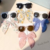 【Ready Stock】 ❉ C18 2Pcs/Set Sunglasses Flower Print Cotton Bows Hair Clips for Kids Girls Cute Sunglasses Cool Kids Fashion Headwear Hair Accessories