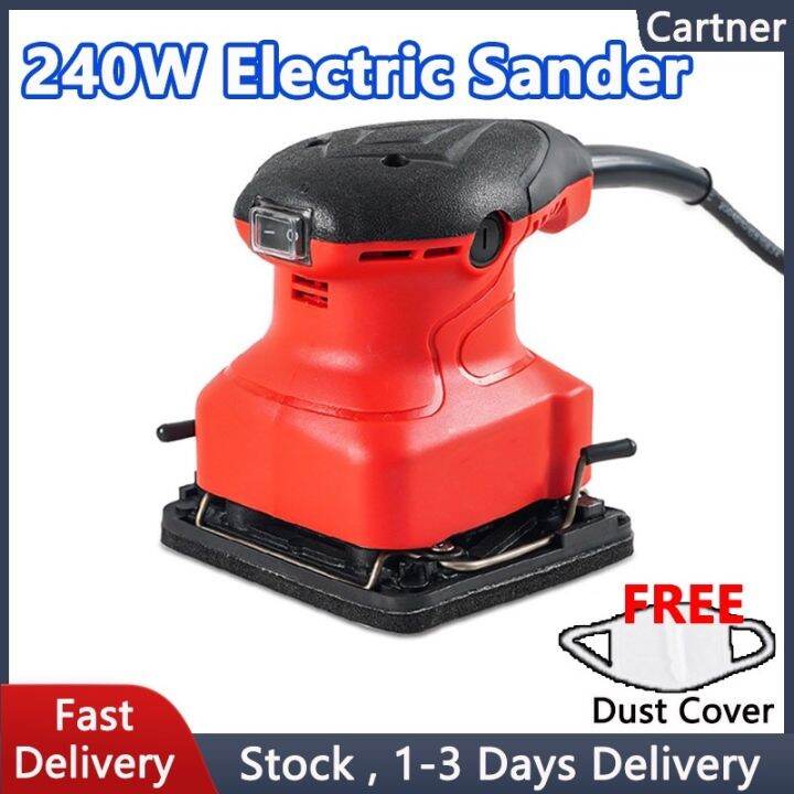 240W Finish Palm Sander Electric Sander Orbital Sander Wood Sanding