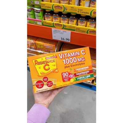 Emergen-C Immune+ Vitamin C 1000Mg Powder Raspberry 30 ซอง