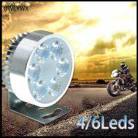 UWLYWX สกู๊ตเตอร์9-90V 4/6 LED รถจักรยานยนต์โคมไฟตัดหมอกไฟหน้า