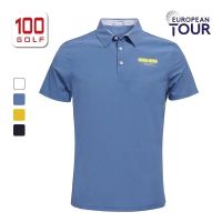 เสื้อยืดแขนสั้นผู้ชายกางเกงเล่นกอล์ฟทัวร์ยุโรป EuropeanTour21เสื้อโปโลปกระบายอากาศได้สำหรับฤดูร้อน J.lindeberg DESCENTE PEARLY GATES ANEW Footรังเกียจ MALBON Uniqlo