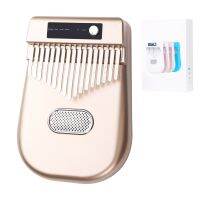 【YF】 Electric Kalimba 17 Keys Finge 4 Kinds of Connetion Mbira Musical Instrument Gifts