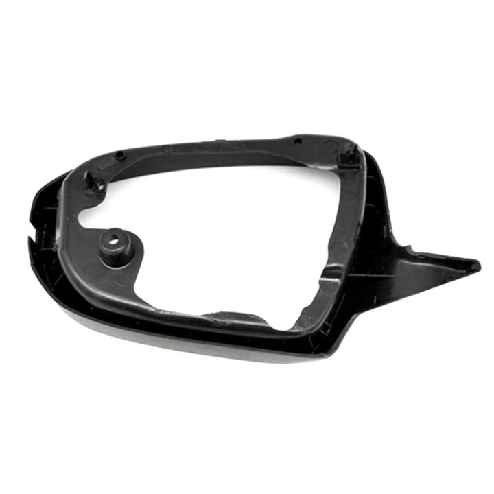 1-pair-rearview-mirror-glass-frame-lens-cover-rear-view-mirror-shell-reverse-cap-black-abs-for-kia-k5-optima-2011-2015