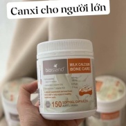 Viên uống Canxi Bone Care 150v Bio Island - Hàng Úc