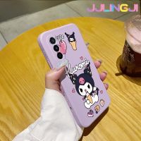 Jlingji เคสสำหรับ Huawei Nova Y70 Plus Nova 10 Pro Nova 10 SE เคสการ์ตูน Kuromi ลายดีไซน์ใหม่บางสวยงามเคสโทรศัพท์ขอบสี่เหลี่ยมเคสนิ่มป้องกันปลอกซิลิโคนเคสกันกระแทก