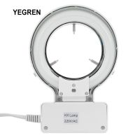 8W 10W Microscope Top Light Source White Fluorescent Ring Lamp Instrument Lamp Inner Diameter 60/64/70mm for Stereo Microscope