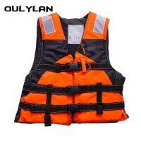 Oulylan Boating Skiing Driving Vest Survival Universal Life Vest Swimming Suit Polyester Life Jacket for Adult Children Outdoor  Life Jackets