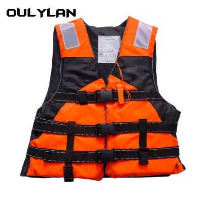 Oulylan Boating Skiing Driving Vest Survival Universal Life Vest Swimming Suit Polyester Life Jacket for Adult Children Outdoor  Life Jackets