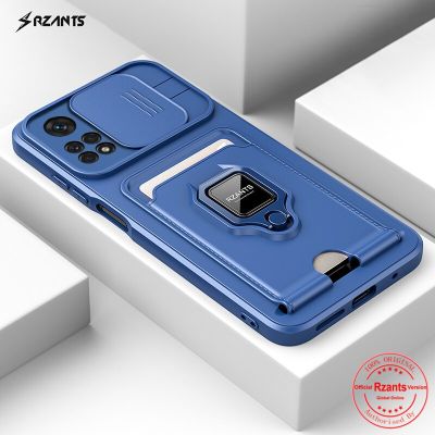 Rzants 2023ใหม่สำหรับ Redmi Note 11 Pro + Note 11S Plus เลนส์กล้องถ่ายรูปทั่วโลกปกป้องเคสโทรศัพท์ [กระทิง] ที่คลุมกล่องใส่แหวนกระเป๋าเก็บบัตรแบบดึง