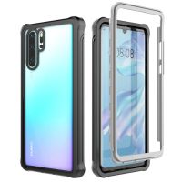 For Huawei P30Pro Crystal Case Funda Huawei P30 Pro Case VOG-L29 Clear Back Cover for Huawei P30 Case ELE-L09 360 Protection