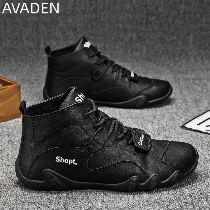 2023-new-mens-high-top-outdoor-mountaineering-non-slip-sports-casual-shoes-wear-resistant-breathable-original-designer-replica