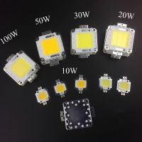 Source10W โคมไฟ Led DIY สว่างเป็นพิเศษชิปพลังแรงสูง20W 30W 50W 100W สำหรับโคมไฟแสงสว่างจ้าแอลอีดีกลางแจ้งสีขาว/อบอุ่นสีขาวพิเศษ