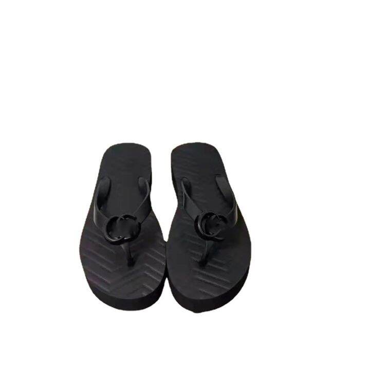 พร้อมส่ง-2022-spring-and-summer-new-flip-flops-double-g-clip-on-beach-mens-and-womens-cool-couple-slippers-holiday-must-have9201