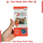 Viên dầu cá Alaska omega 3 NEW 3- MEGA Lọ 100 viên h h b .