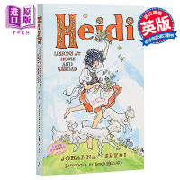 [Zhongshang original]Heidi lessons at home and above childrens literature classic childrens novels summer book list for primary and secondary school students English extracurricular reading