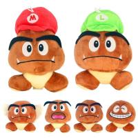 Anime Cartoon Goomba Mushroom Stuffed Plush Toys Soft Dolls For Children Gifts 15cm 6 Styles Birthday Gifts For Children richly