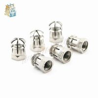 20Pcs Furniture Accessories Furniture Hardware Three One Connector Nut Zinc Alloy Embedded Cap Nut Embedded M6 Expansion