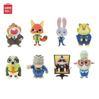 MINISO  กล่องสุ่มโมเดล Zootopia Collection Classic Bag Charm ลิขสิทธิ์แท้ blind box