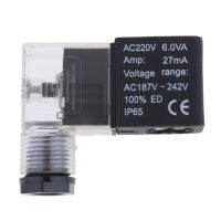 [amleso] โซลินอยด์วาล์วเปิด-ปิดลม 110V AC/220V AC