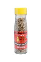 พริกไทยเม็ดขาวขวดใหญ่จันทร์  100 % ตราเรือ White Pepper Whole 100 g