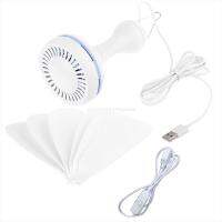 1 Speed Ceiling Fan with Switch USB Tent Fans for Camping Outdoor Bed Dorm Dropship