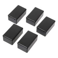 5pcs Black Color Waterproof Plastic Enclosure Box Electronic Housing Instrument Case Electrical Project Outdoor Junction Box