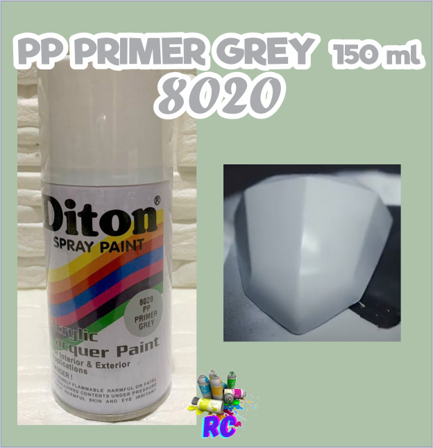 Cat Pilox DITON PP Primer Grey 8020 150cc Lazada Indonesia