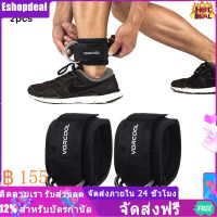 2pcs Sport Ankle Straps Padded D-ring Ankle Cuffs for Gym Workouts Cable Machines Leg Exercises with Carry Bag