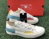 Con?erse รองเท้า คอนเวิรส All Star Player ox (White/Green/Yellow) 37-44