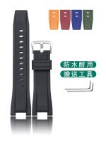 Suitable for G-SHOCK Silicone Resin Watch Strap Casio Steel Heart GST-W300G S130 B100