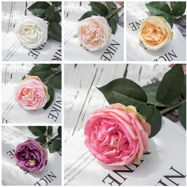 ayiq-flower-shop-ประดิษฐ์-austin-rose-realy-touch-หรูหราสำหรับงานแต่งงานตกแต่งตารางและห้องปาร์ตี้ของขวัญวันวาเลนไทน์งานแต่งงานดอกไม้