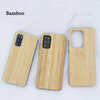 [ขายดี] สำหรับ Samsung Galaxy S22 S21 FE Note 20 S20 S9 S10พิเศษพร้อมเคสบางๆไม้เนื้อแข็งที่เป็นของแข็งเชอร์รี่วอลนัทโทรศัพท์ไม้ไผ่เคสกันกระแทก