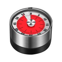 ☋✗ 10Pcs Round Timer Time Reminder Kitchen Gadgets Cooking Clock With Magnet Base Countdown Alarm Mechanical Cooking Count Up