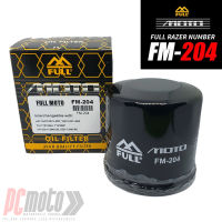 FM-204 ไส้กรองน้ำมันเครื่อง FULL MOTO ใช้สำหรับ HONDA , BENELLI, YAMAHA, TRIUMPH