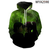 New New Men Women Children Cool Monogatari Pullover Long Sleeve Hoodies 3D Printed Boy Girl Kids Sweatshirt Streetwear Fashion Topstrend